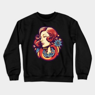 Plastic Macaroni Boho Trippy Hippy Dream Noodle Crewneck Sweatshirt